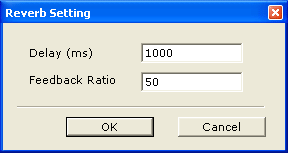 Применение реверберации в Streaming Audio Studio
