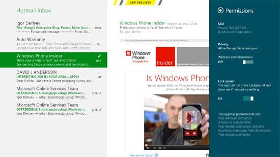 Скриншот Windows 8 Consumer Preview