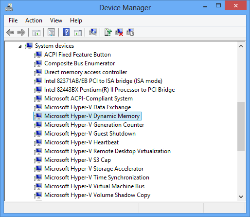 Виртуализация в Windows 8: встроенный Hyper-V