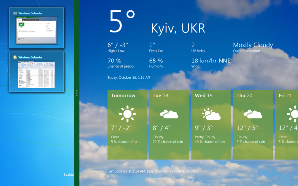 Snap — единственный способ заставить одновременно работать два Metro-приложения