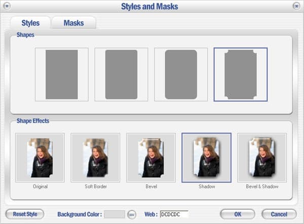 Стилевое оформление фотографий в Watermark Factory