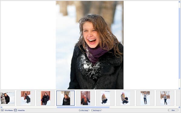 Просмотр изображений в Watermark Factory