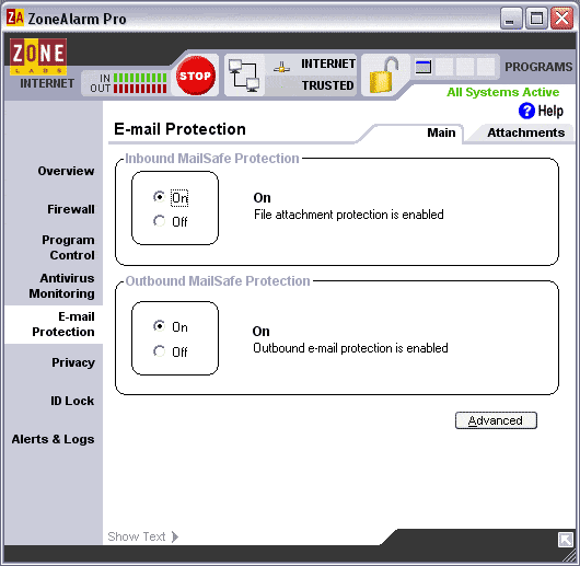 Защита почты