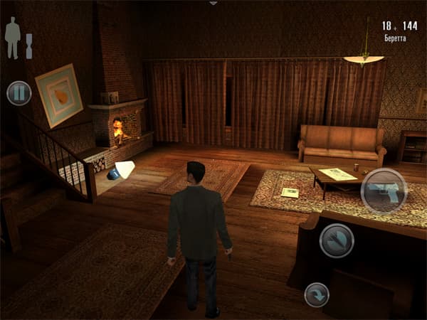 Max Payne Mobile на iPad