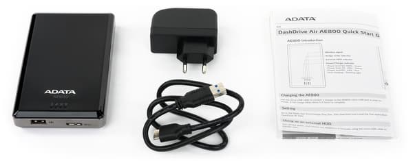 Комплект поставки AData DashDrive Air AE800