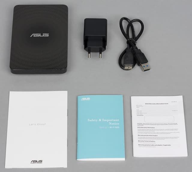 Комплект поставки Asus Travelair N