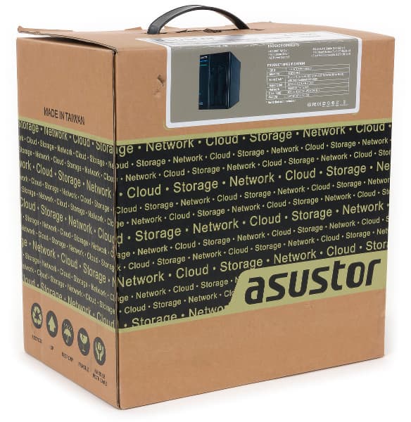Упаковка Asustor AS-302T