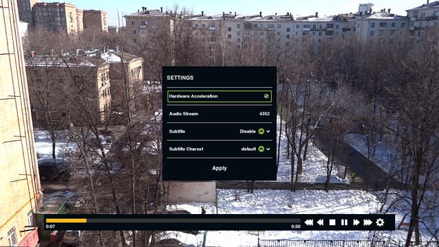 Плеер Boxee на Asustor AS-604T