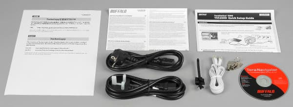 Комплект поставки Buffalo TeraStation 5200