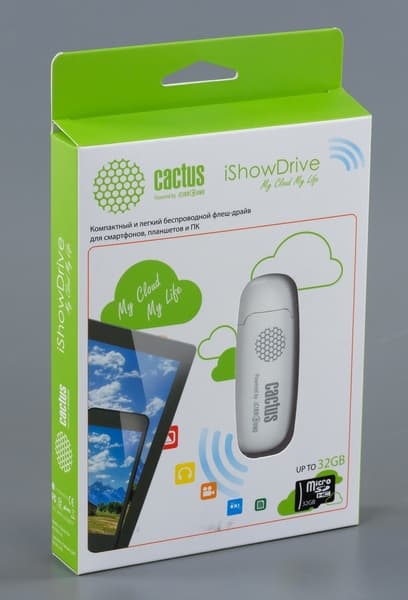 Упаковка Cactus iShowDrive