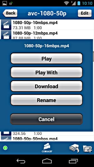 Утилита Corsair Voyager Air