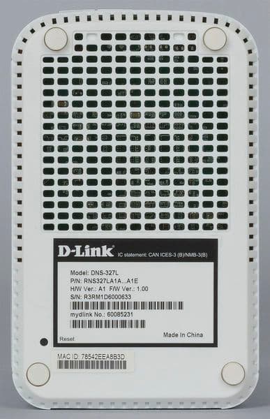 Внешний вид D-Link DNS-327L