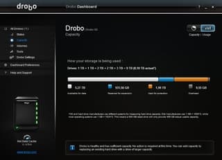 Конфигурация BeyondRAID