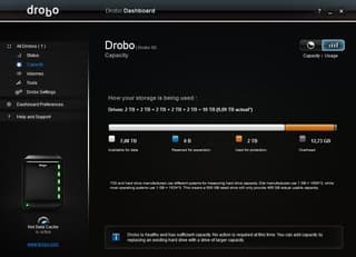 Конфигурация BeyondRAID