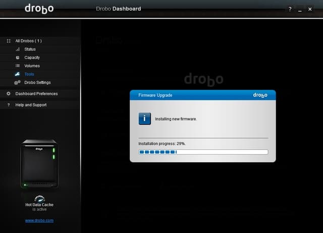 Drobo Dashboard