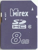 Mirex SDHC Class 10 8 ГБ
