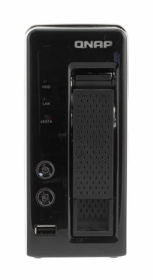 Внешний вид сетевого накопителя QNAP TS-119P+