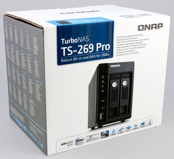 Упаковка QNAP TS-269 Pro