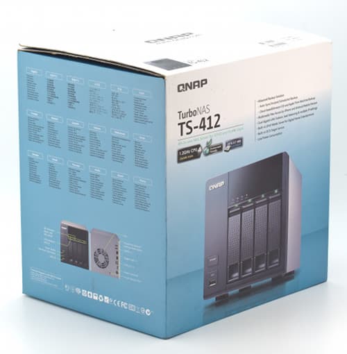 Упаковка QNAP TS-412