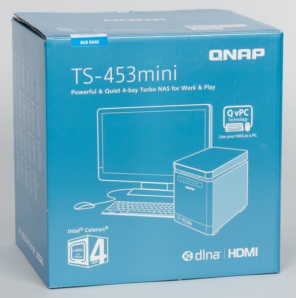Упаковка QNAP TS-453mini Упаковка QNAP TS-453mini