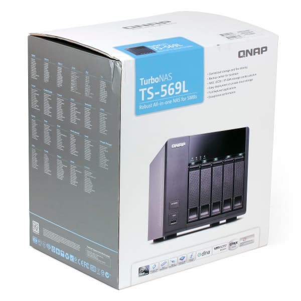 Упаковка QNAP TS-569L