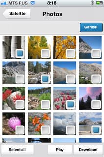 Программа GoFlex Media на iOS