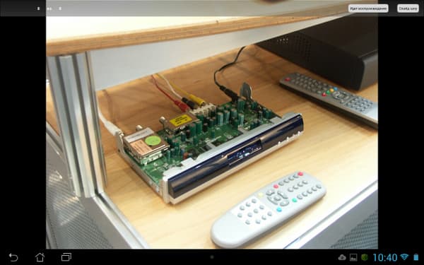 Seagate Media на планшете с Android