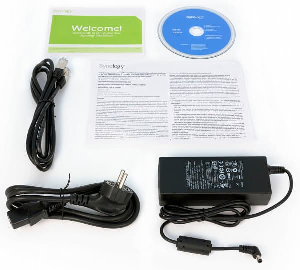 Комплект поставки Synology DS213+ Комплект поставки Synology DS213+