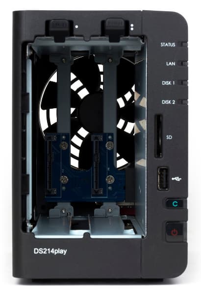 Внешний вид Synology DS214play
