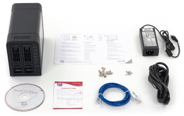 Комплект поставки Thecus N2310