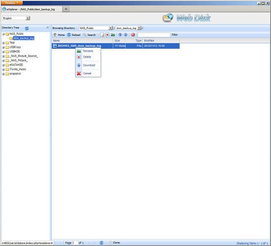 Настройка Thecus N4800