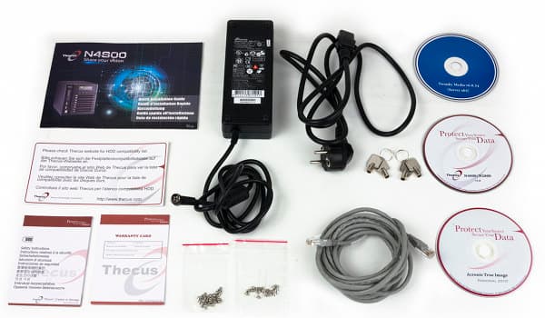 Комплект поставки Thecus N4800