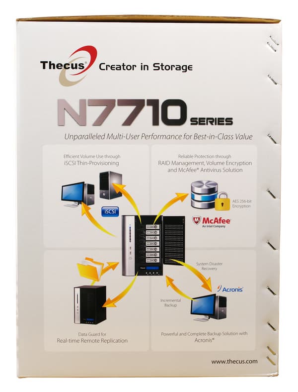 Сетевой накопитель Thecus N7710-G