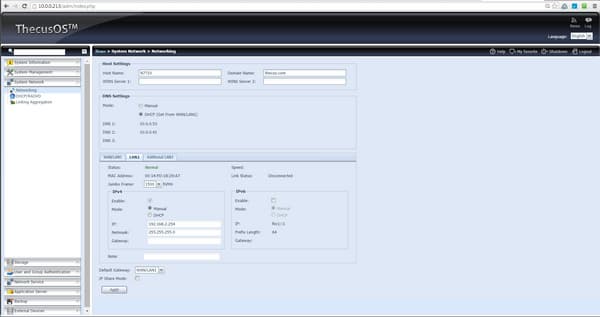 Сетевой накопитель Thecus N7710-G