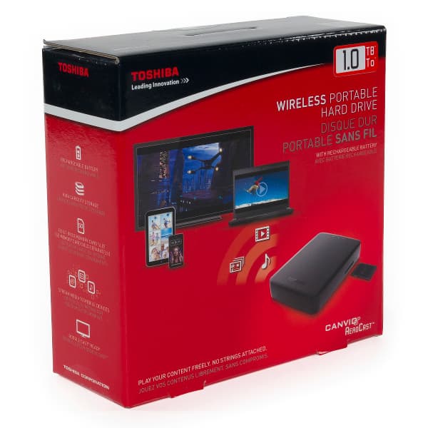 Упаковка Toshiba Canvio AeroCast