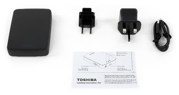 Комплект поставки Toshiba Canvio AeroCast