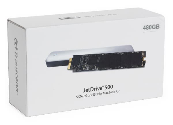 Упаковка Transcend JetDrive 500