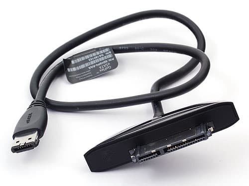 Портативный внешний винчестер Seagate FreeAgent GoFlex, внешний вид интерфейсного модуля Power eSATA