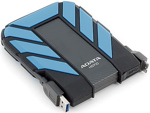 Портативный внешний винчестер AData DashDrive Durable HD710 750 ГБ