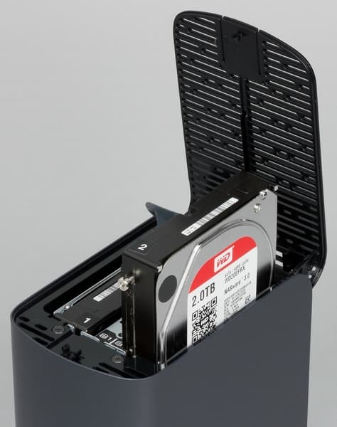 Конструкция сетевого накопителя WD My Cloud EX2 Ultra