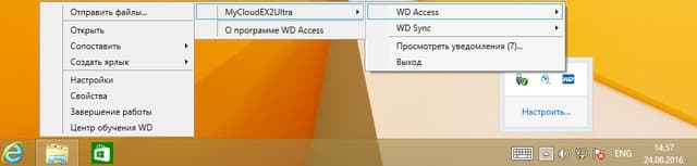 Интерфейс WD Access