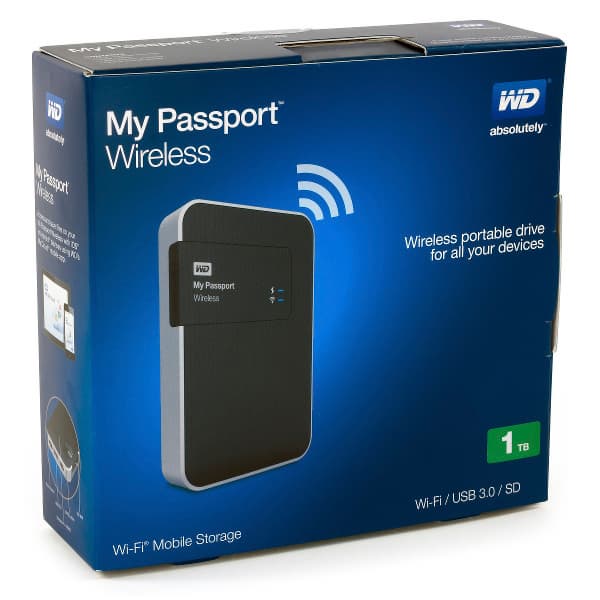 Упаковка WD My Passport Wireless