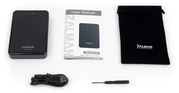 Комплект поставки Zalman ZM-WE450