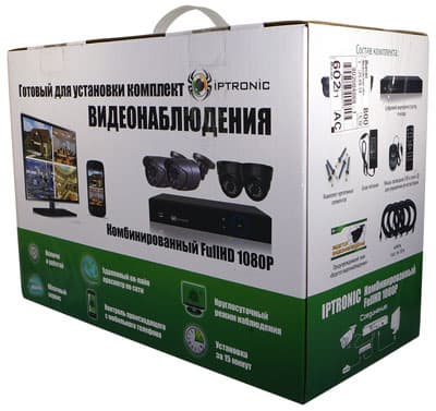 Сетевой видеорегистратор iptronic NVR203-004