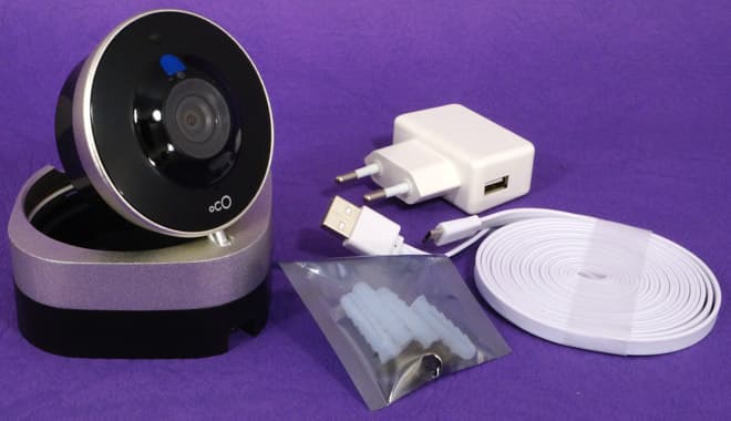 Облачная Wi-Fi-камера наблюдения Oco Ivideon