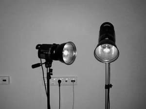 Изображение без увеличения при ИК-подсветке