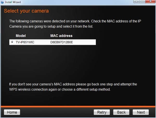 Установка ПО камеры TRENDnet TV-IP851