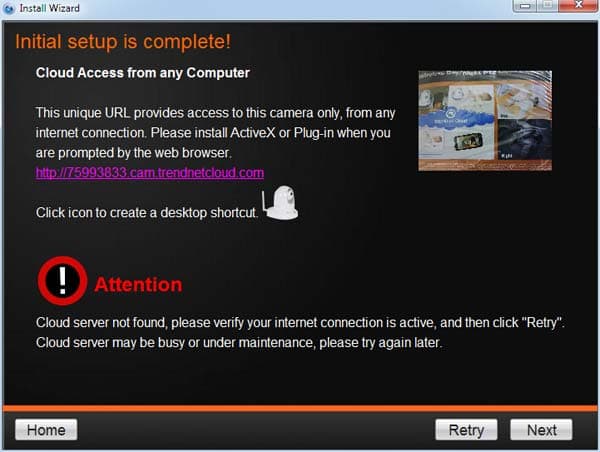 Установка ПО камеры TRENDnet TV-IP851