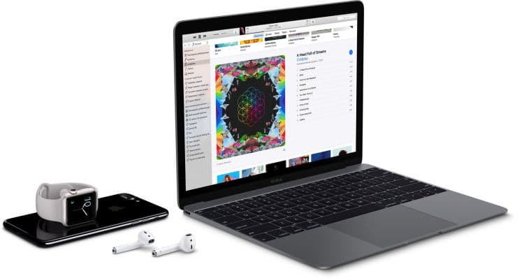 Беспроводные наушники Apple AirPods