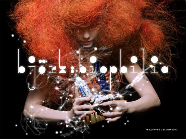 Приложение Bjork Biophilia App для iPad